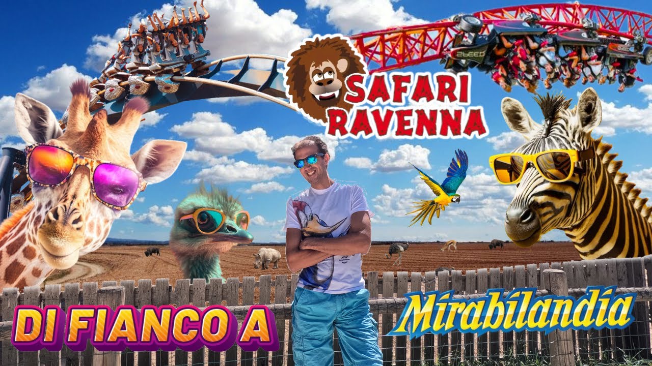 SAFARI RAVENNA lo ZOO🐯di FIANCO a MIRABILANDIA