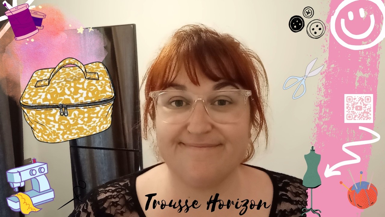 ⭐ Je couds la trousse Horizon ✂️ Patron gratuit + tuto vidéo !
