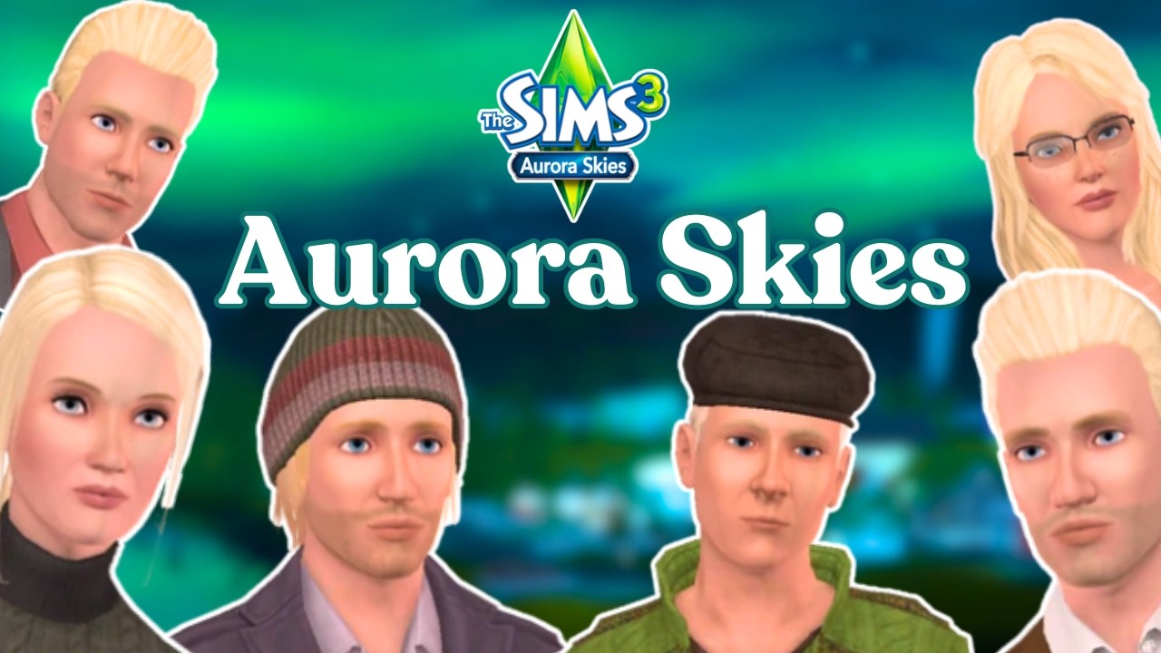 История и семьи Авроры в The Sims 3