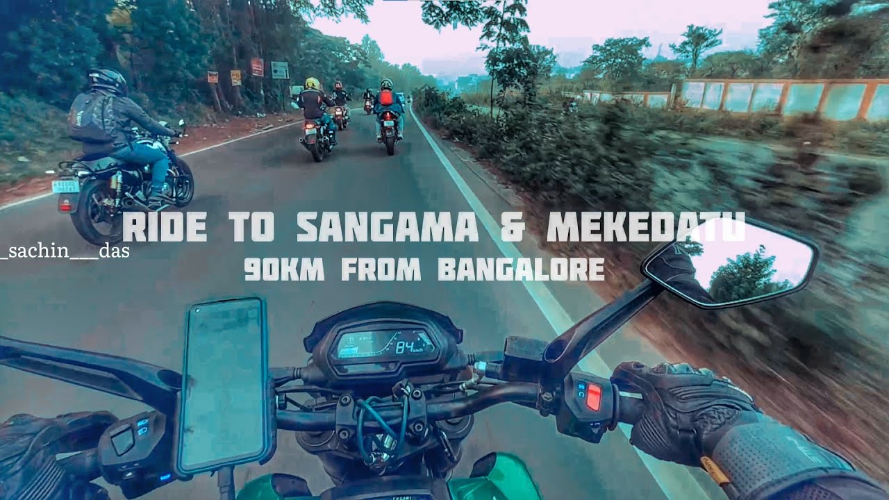 Ride to Sangama & Mekedatu | Dominar 400 | karnataka