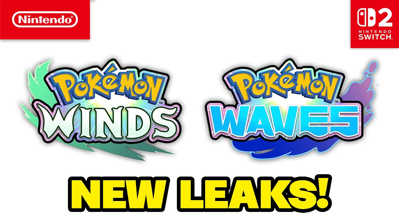 EVERY NEW LEAK FOR POKEMON WINDS AND WAVES!