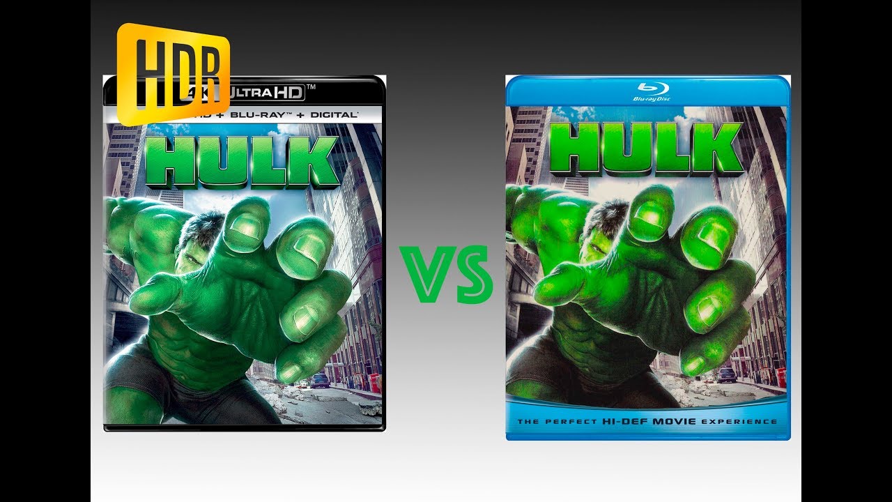 ▶ Comparison of Hulk 4K Project (4K DI) HDR10 vs Regulat Version