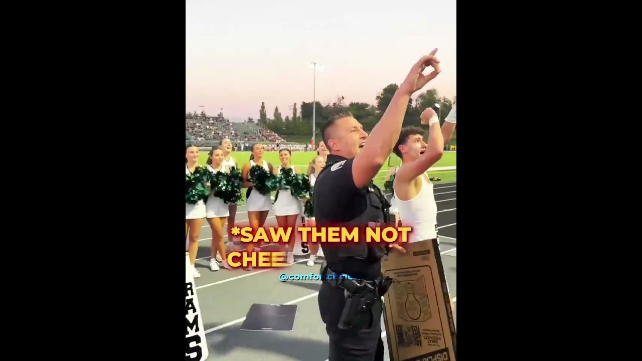 This Police Officer Took It So Serious...😭👮