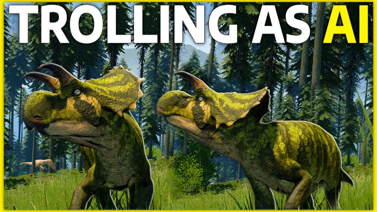 Pretending To Be Ai & Trying To Survive! | The Isle Legacy Ava Gameplay