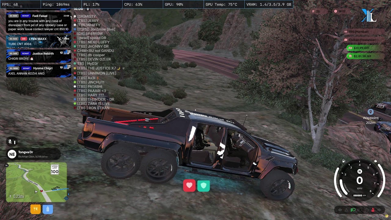 TBS VS VNV