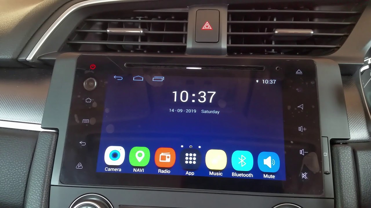 Mirror Android Screen on Honda Civic 2018 Screen ( English subtitles )