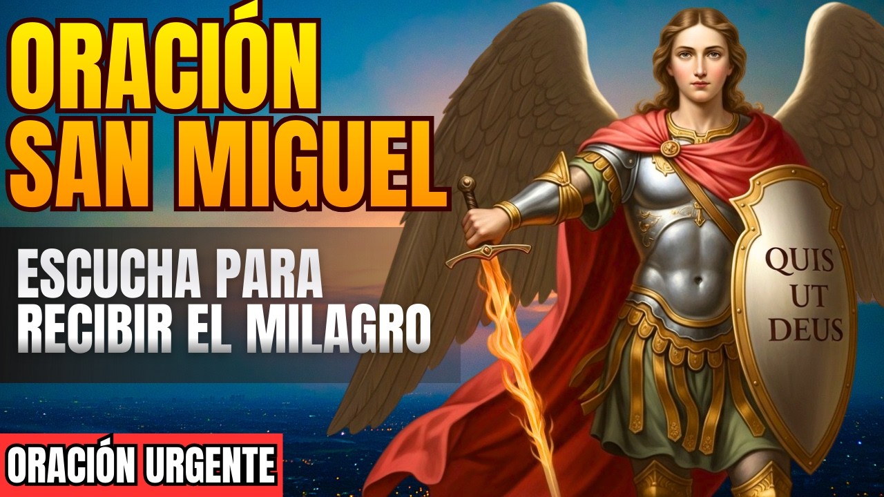 ¿Tuviste una discusión? ¡Escucha esta oración al Arcángel San Miguel ahora!