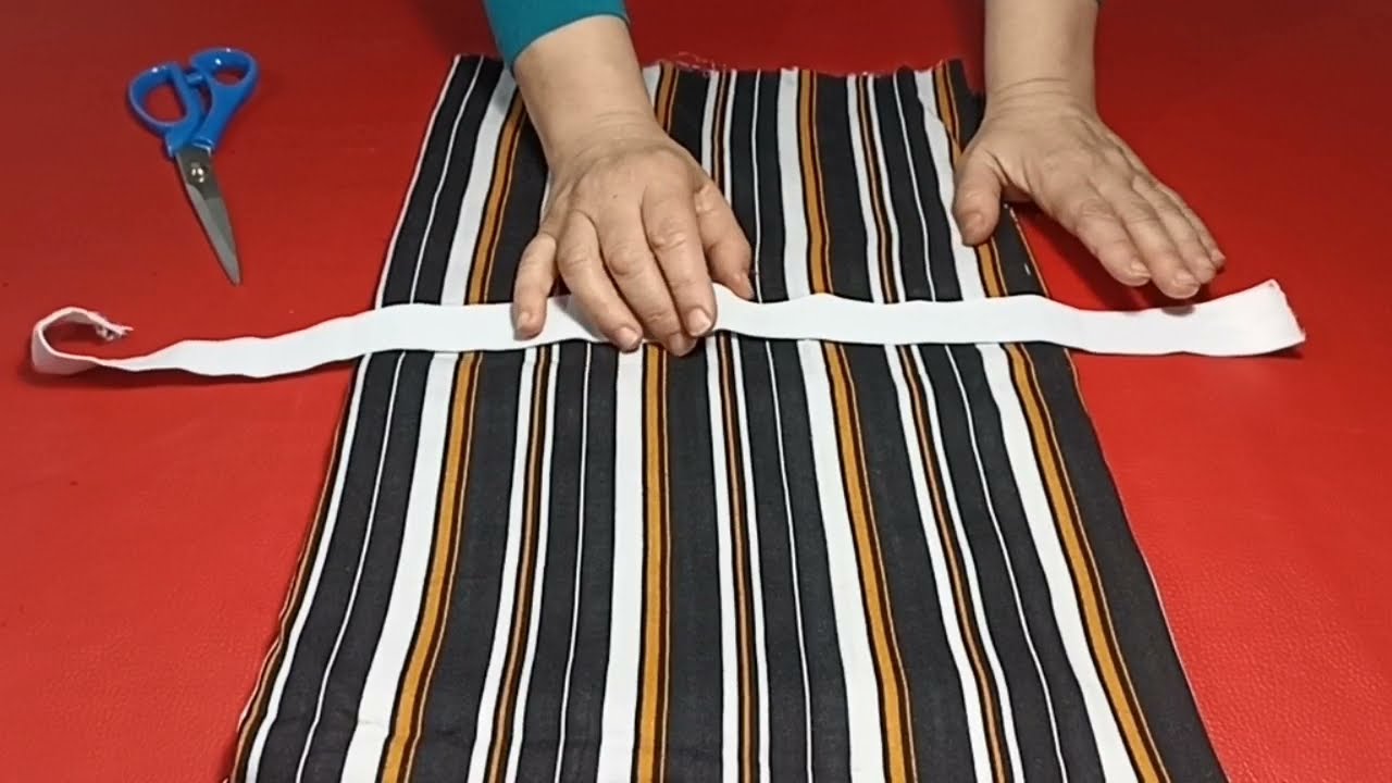 خياطة وتفصيل سروال عريض🌟 للبنات بعمر 13/12سنة🌟مودال هذ عام
