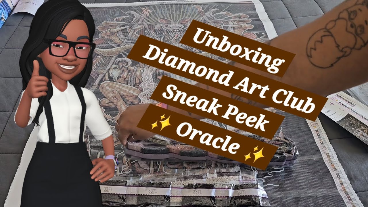 Unboxing Diamond Art Club Sneak Peek ✨️ Oracle ✨️