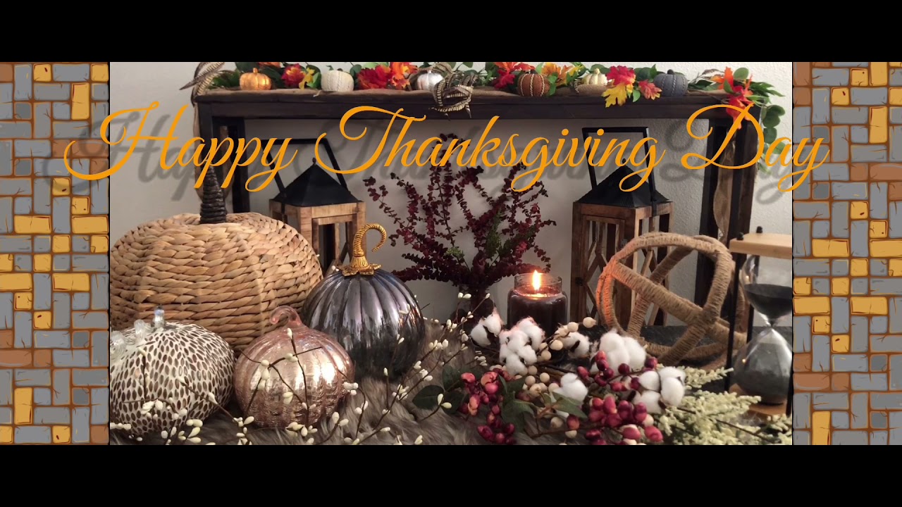 Happy Thanksgiving Day