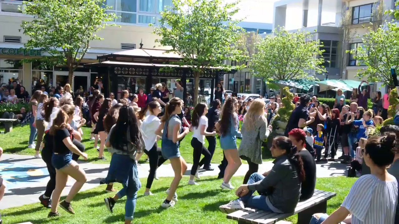 Bruno Mars Uptown Funk Cops Flash Mob