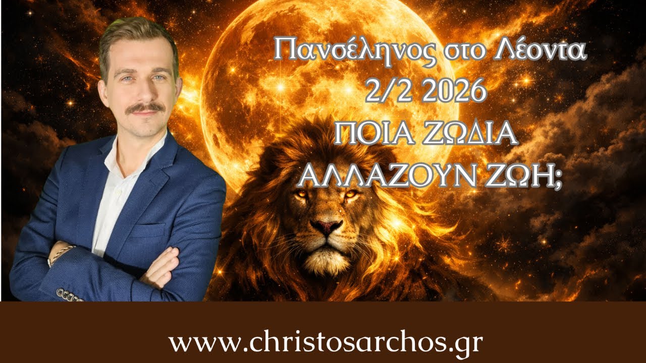 Πανσέληνος 2/2 2026 στον Λέοντα. Ποιοι θα αλλάξουν ζωή;