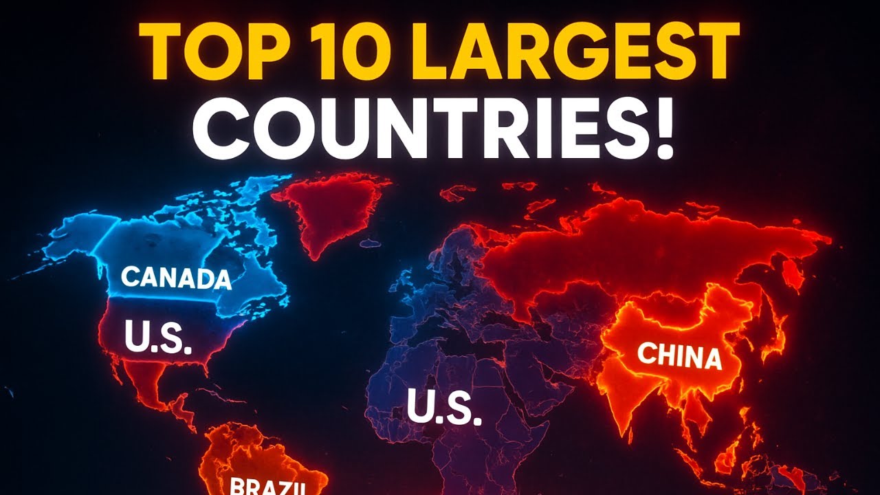 Top 10 Largest Countries by Land Area