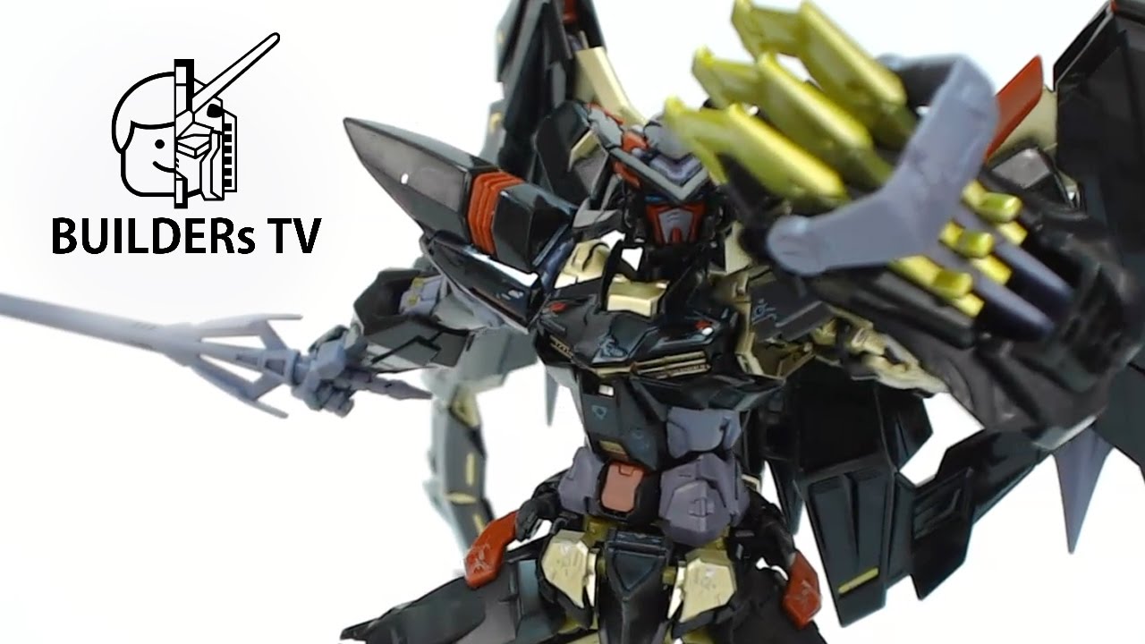 Use Gold Spray for the Frame - RG GUNDAM ASTRAY GOLD FRAME AMATSU MINA Speed Build Review