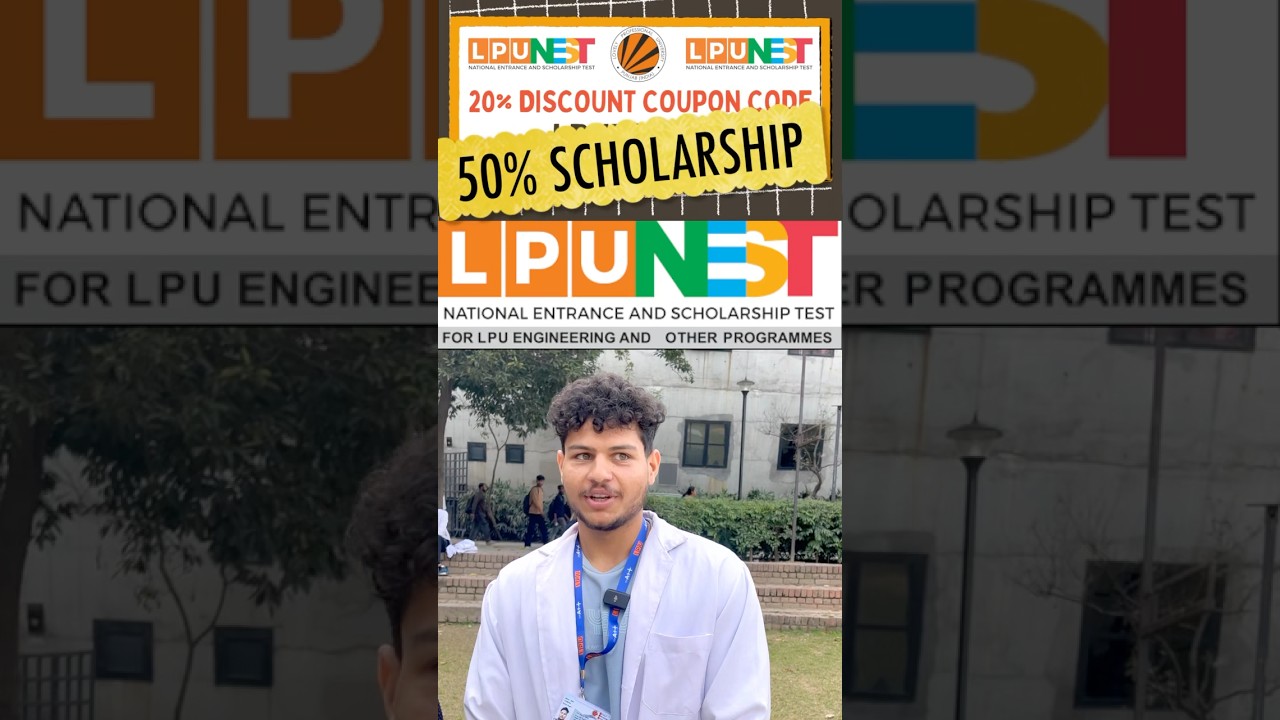 LPUNEST 50% Scholarship STUDENT  HONEST REVIEW  LPUNEST DISCOUNT COUPON Code-LPURMV124