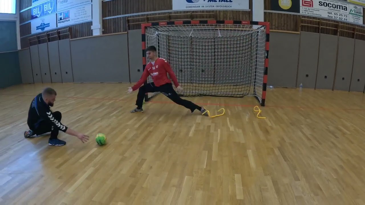Goalkeeper training by Rajko Milosevic
