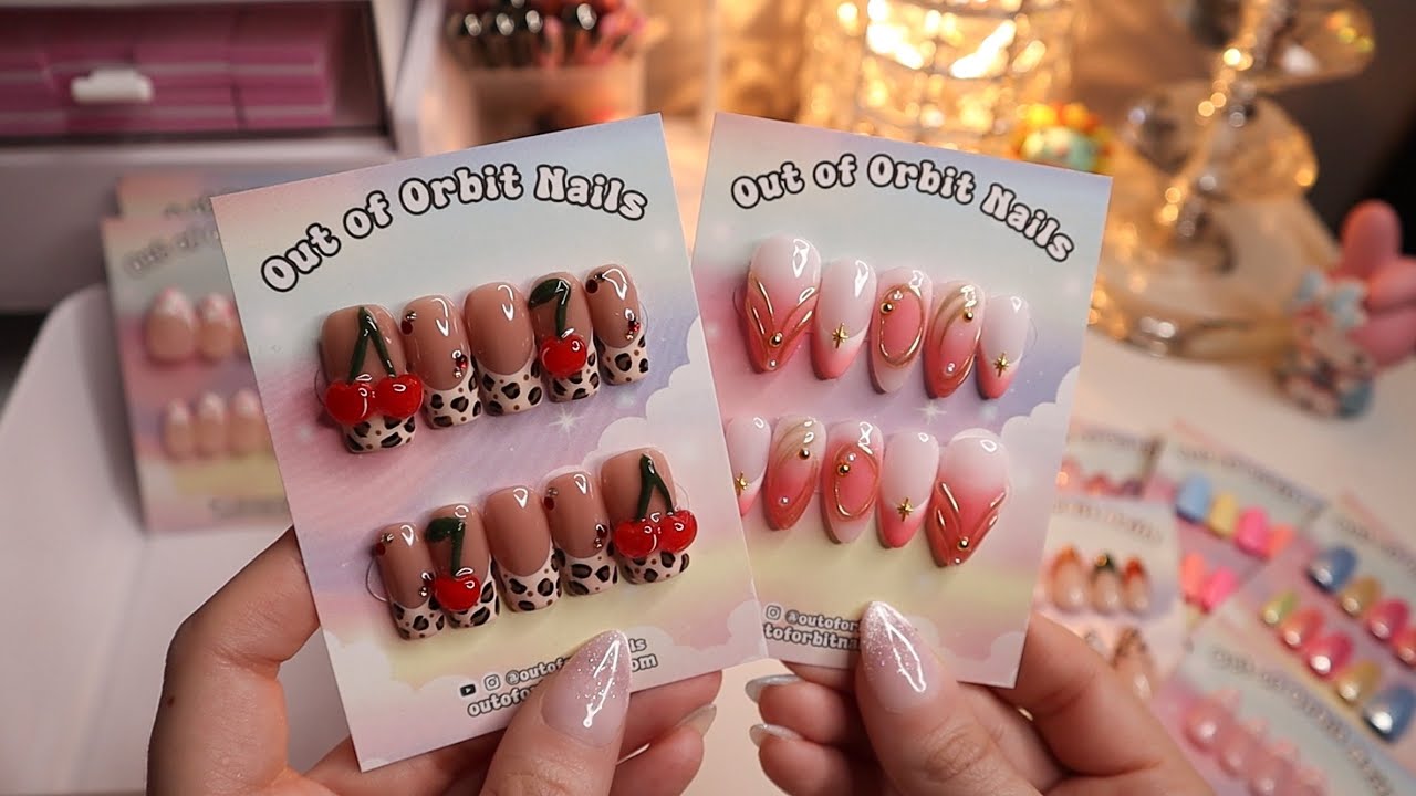 ASMR Spring Nail Collection Pt. 2 Show & Tell 💅🏼🌼
