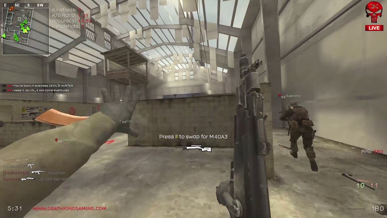 Call of Duty 4: Modern Warfare - 2021 Multiplayer - Killhouse 2021.01.22 TDM