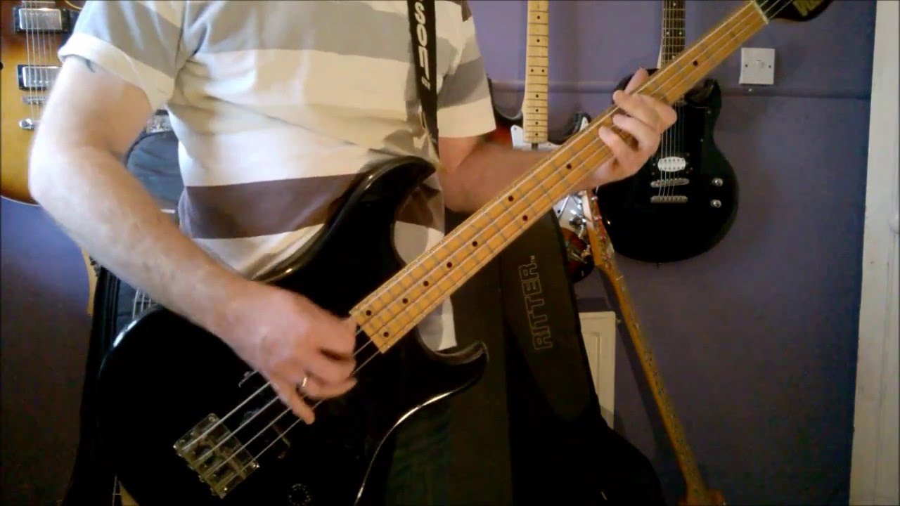You Made Me Realise by My Bloody Valentine. Bass Cover.