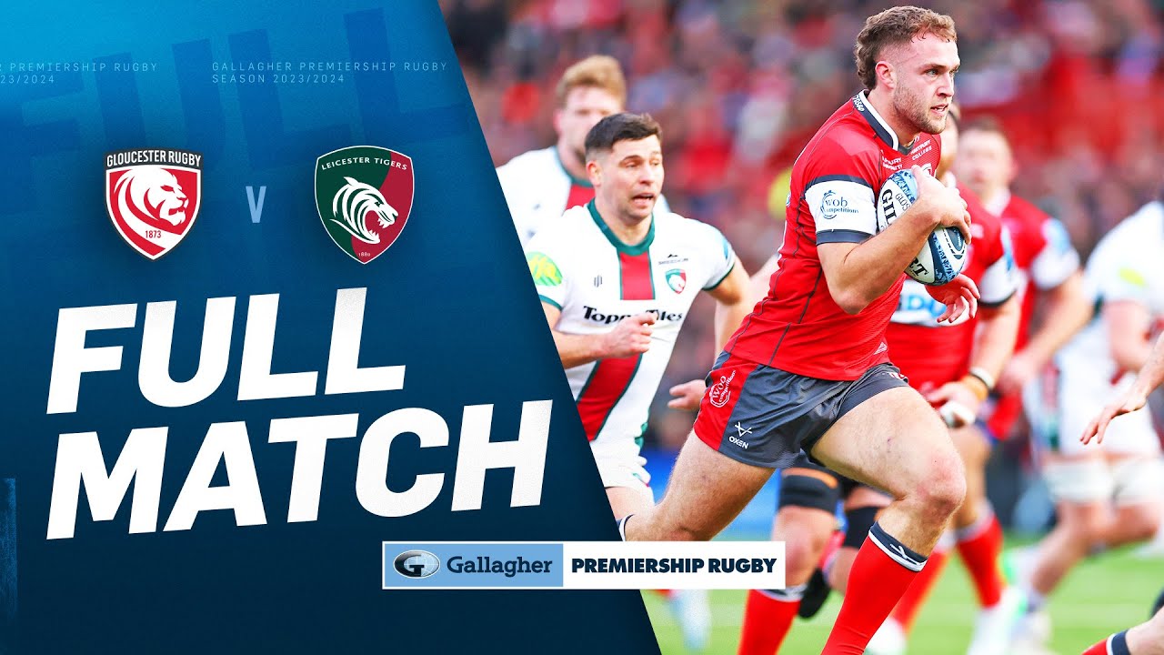 Gloucester v Leicester - FULL MATCH | Second Half Comeback! | Gallagher Premiership 24/25