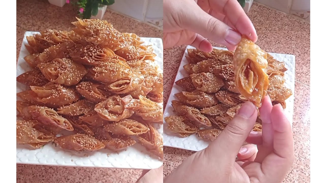 الأول مرة لسان الطير بطريقة سهلة كيجيو مقرمشين ومعسلين بمذاق هائل#food #وصفات #اكسبلور