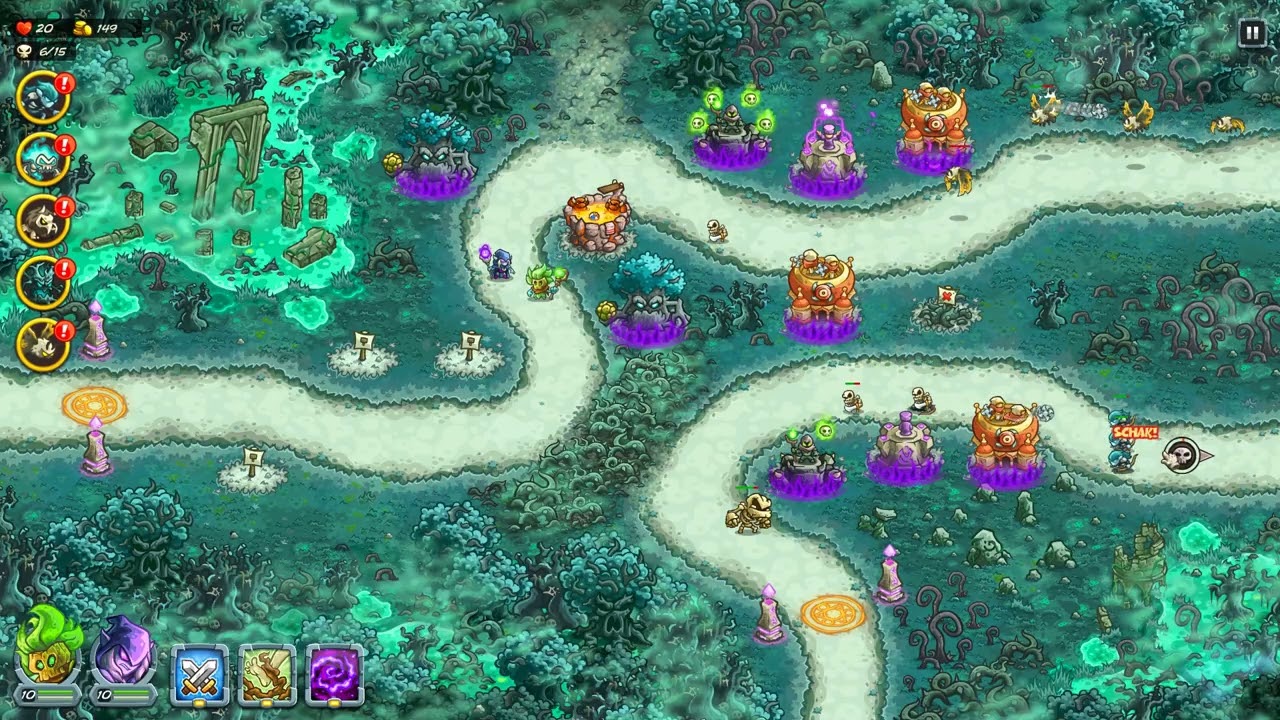 17. THE MISTY RUINS KINGDOM RUSH 5 ALLIANCE TD)