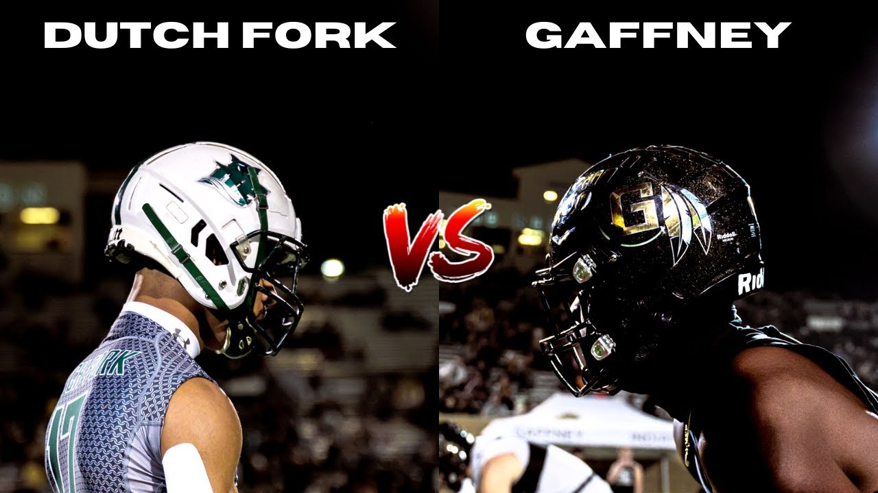 THE REMATCH | Dutch Fork vs. Gaffney | Full Highlights | 5A South Carolina Football Playoffs