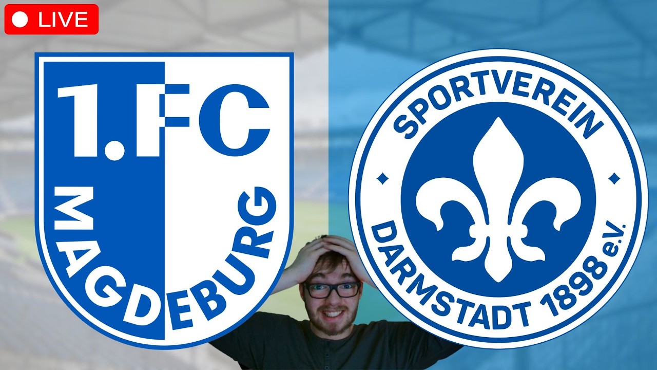 1. FC Magdeburg - SV Darmstadt 98 / 2. Bundesliga Watchalong LIVE