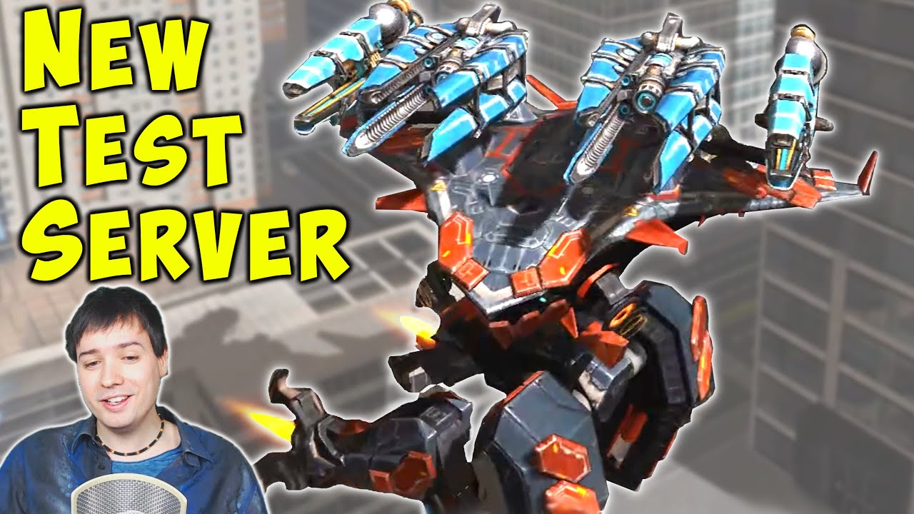 Новая комбинация титанов CYCLONE и CATACLYSM &mdash; Геймплей на тестовом сервере War Robots WR