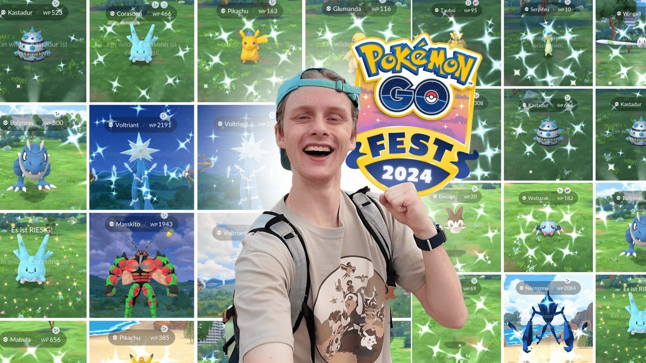 So sehen 130+ SHINYS beim GO FEST 2024 aus!