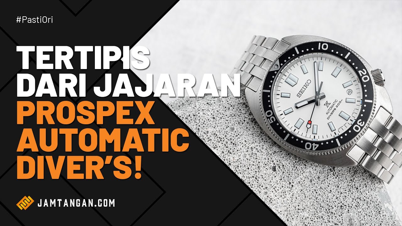 JARANG-JARANG SEIKO DIAL PUTIH! Review Seiko Prospex SPB313J1