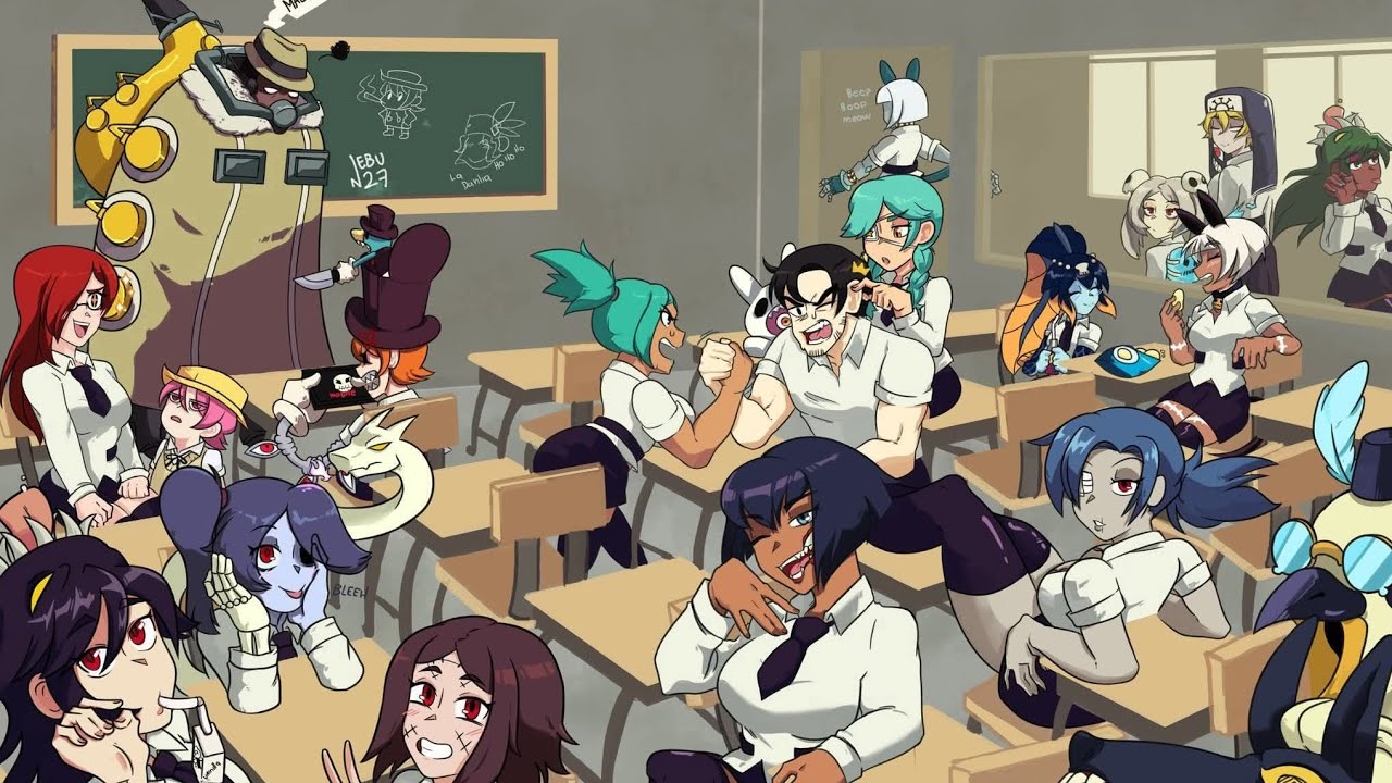 top 8 personajes no canon de skullgirls