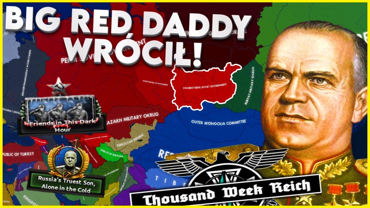 [1] Ojczyzna Upadła ale Zjednoczymy ZSRR! | Thousand Week Reich | Hearts of Iron IV