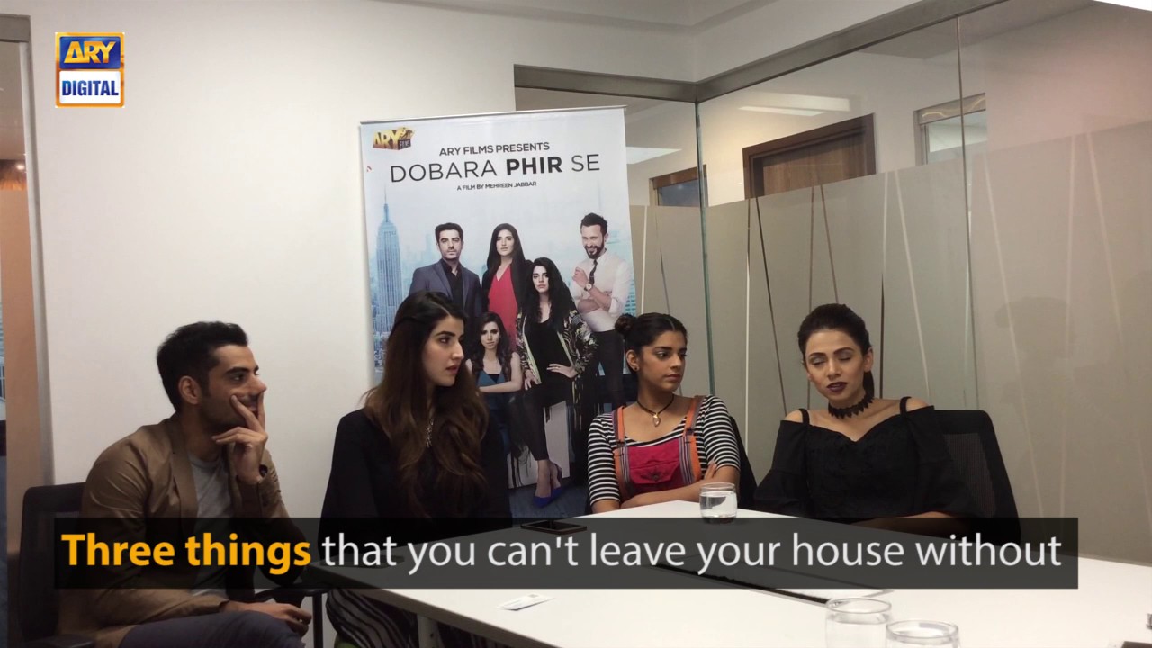 Exclusive Interview with the cast of Dobara Phir Se | ARY Films