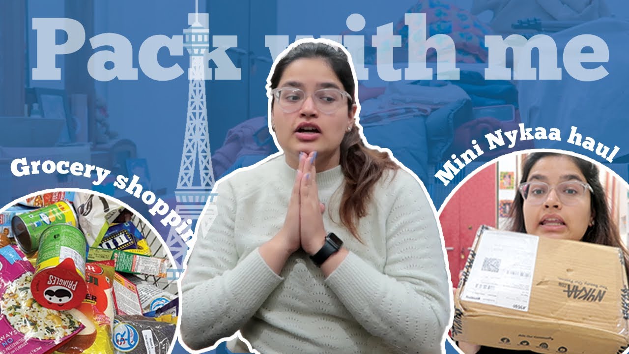 Pack with me for my exchange program to Europe | ANVI VIJH