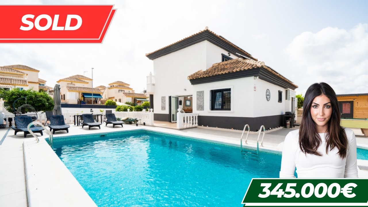 🌴House for Sale in La Marina Spain | Villas with Pool in Costa Blanca | Ref.5703