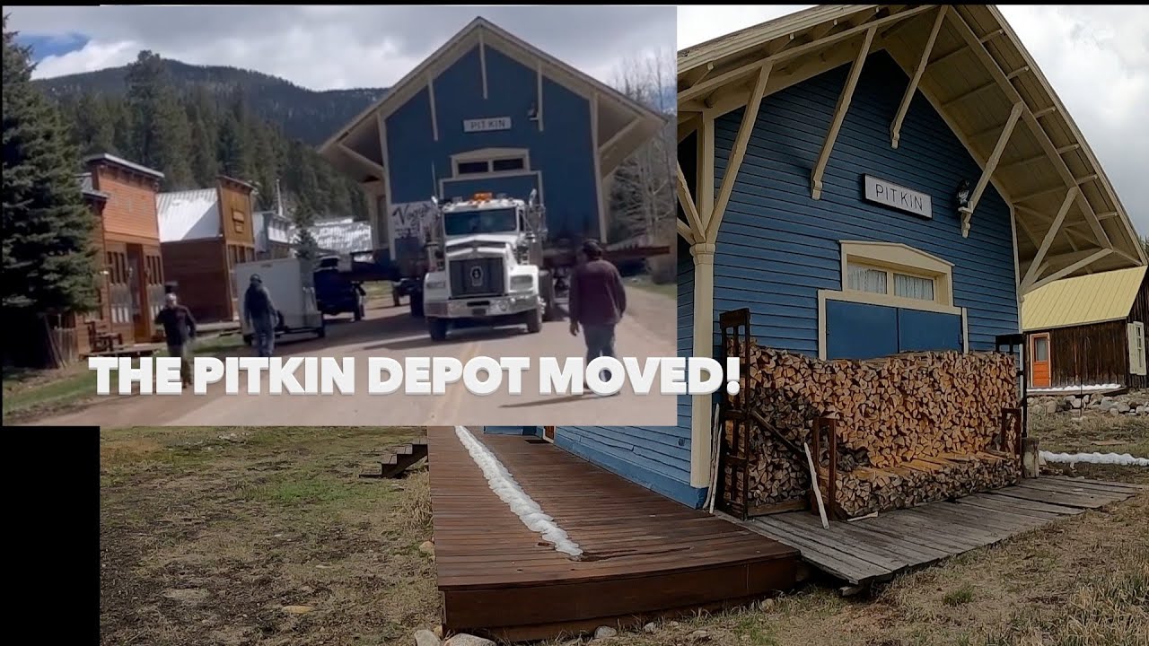 Pitkin depot moved after 143 years