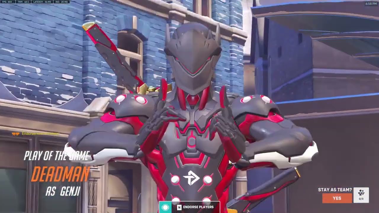 Overwatch 2 Rank 1 Genji Shadder2k Tryhard & Top Ranked Gameplay -POTG-