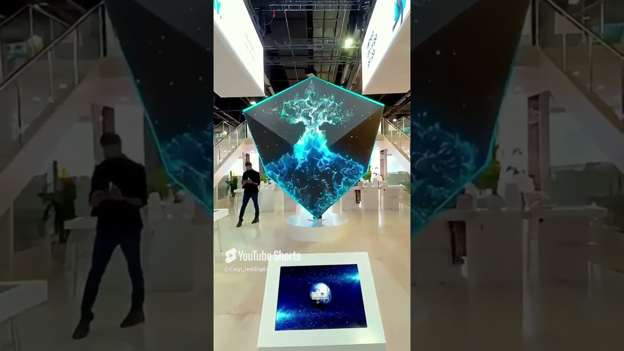 What Amazing Led Cube Screen Design! #ledscreen#leddisplay #shorts #cube #leddisplayscreen