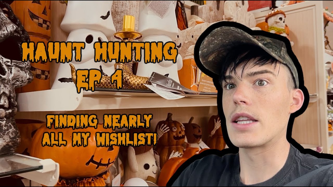 HAUNT HUNTING - AMAZING FINDS :  Let's Go Halloween Decor Shopping! [Ep. 4]