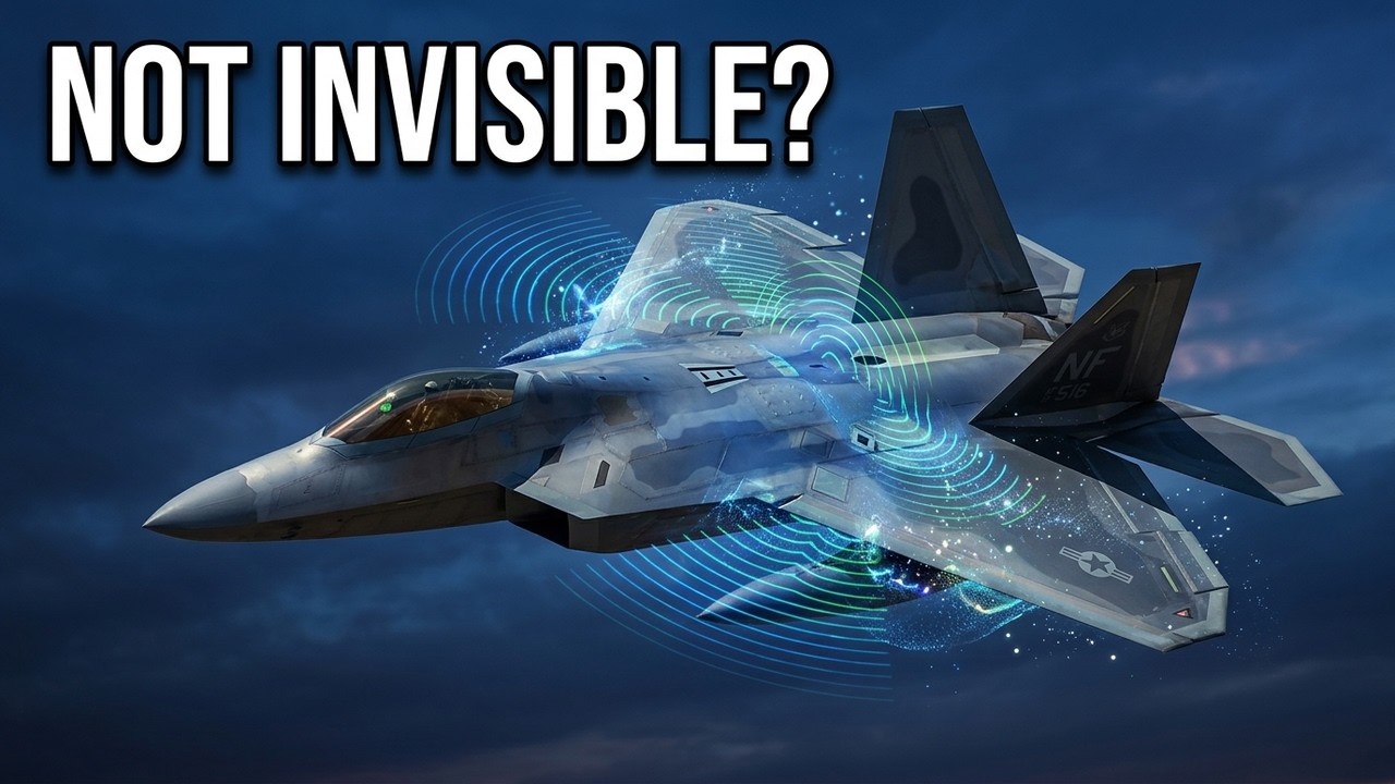 How Stealth Fighter Jets Really Work (It’s Not Invisibility)