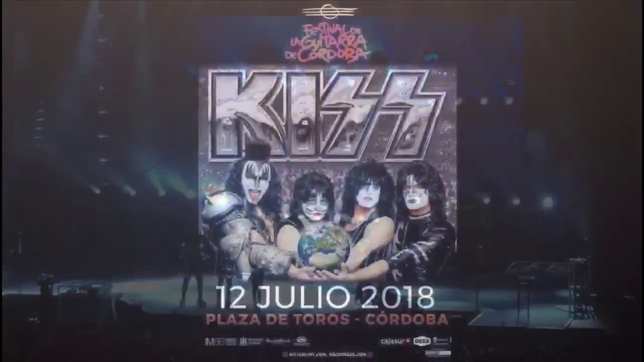 Concierto Kiss, Cordoba España  (12/07/18)