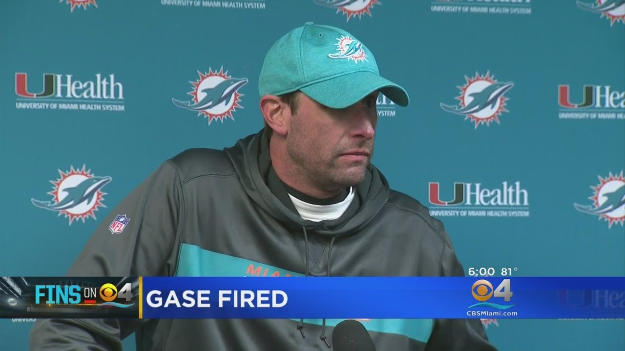 Dolphins Fire Head Coach Adam Gase; Tannenbaum Demoted