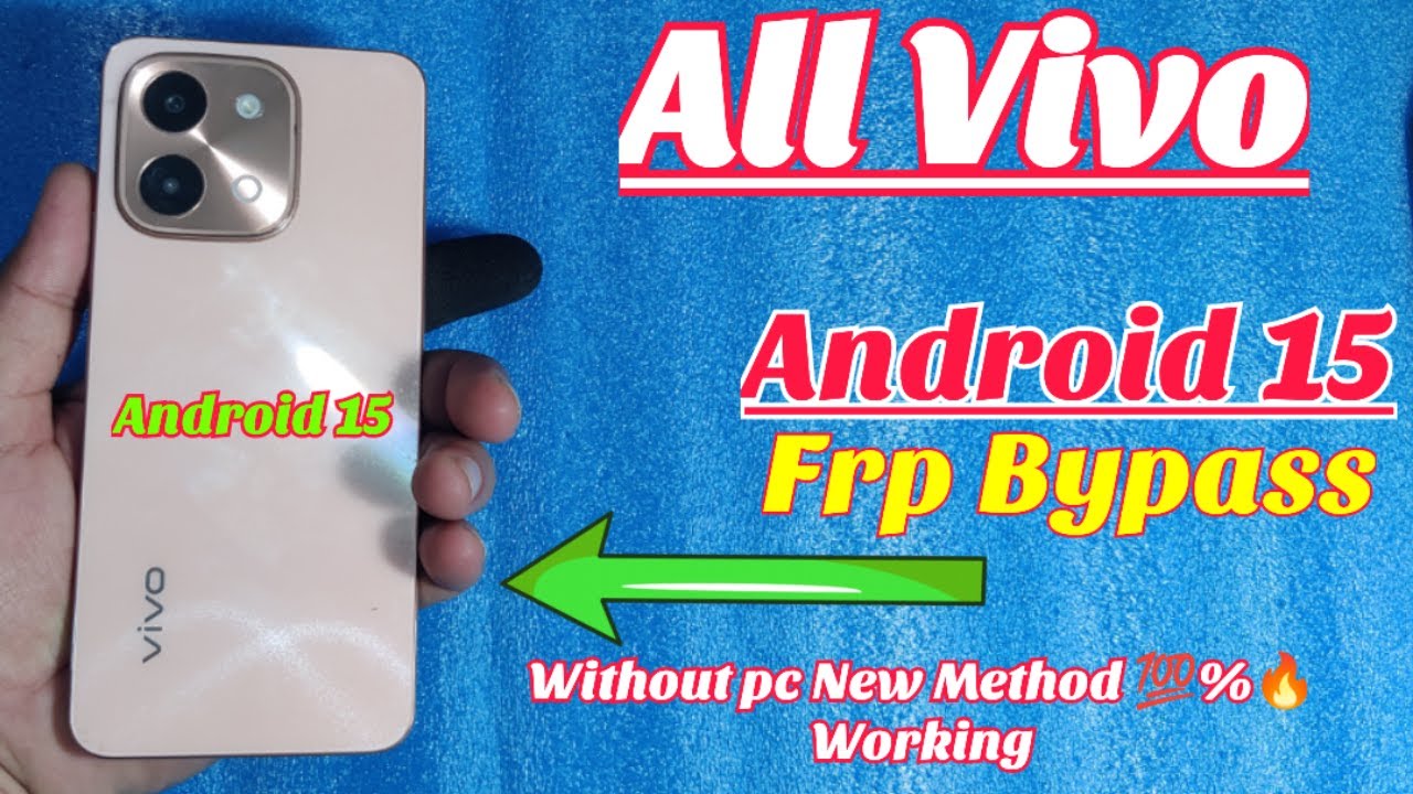 All Vivo Android 15 Google Account Bypass Without pc | Vivo Android 15 Frp unlock 2026 | #Vivofrp