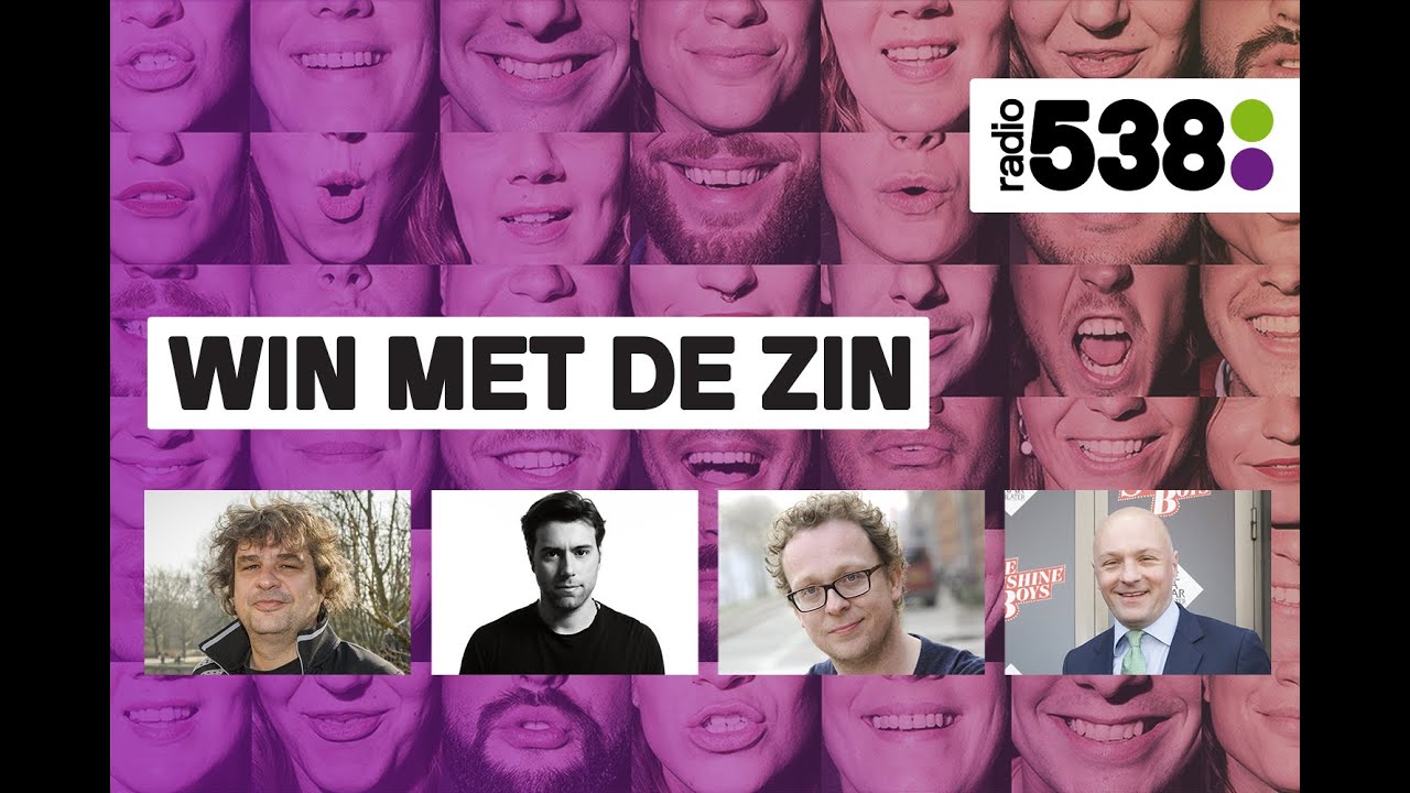 Win Met De Zin: Frank Lammers, Sebastian Ingrosso, Dennis van de Ven, Boris van der Ham