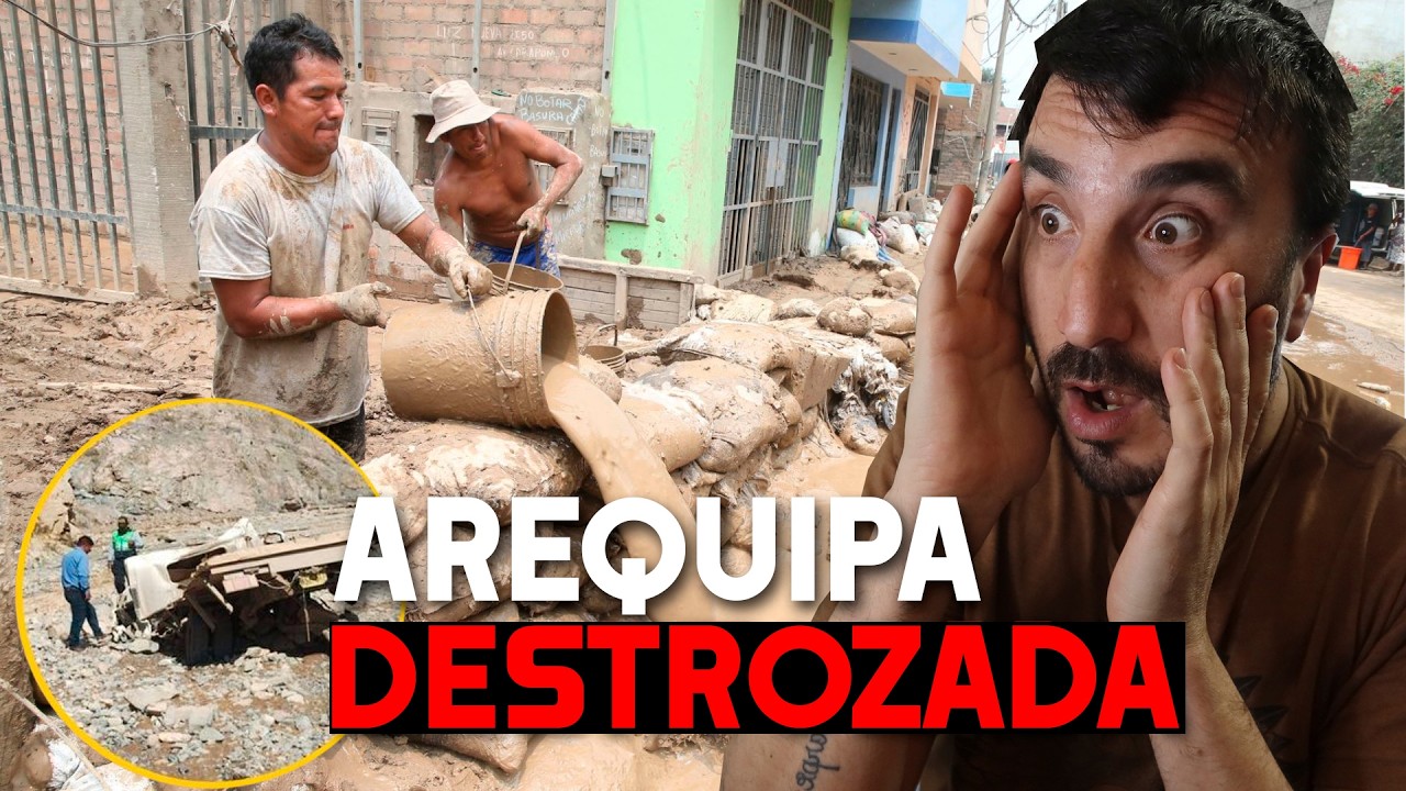 HUAICOS DESTROZAN AREQUIPA! Argentinos reacccionan solidarios