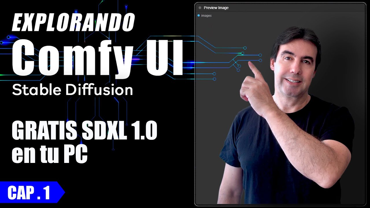 🟩 1 - ComfyUI para Stable Diffusion Gratis en tu PC local SIN GPU