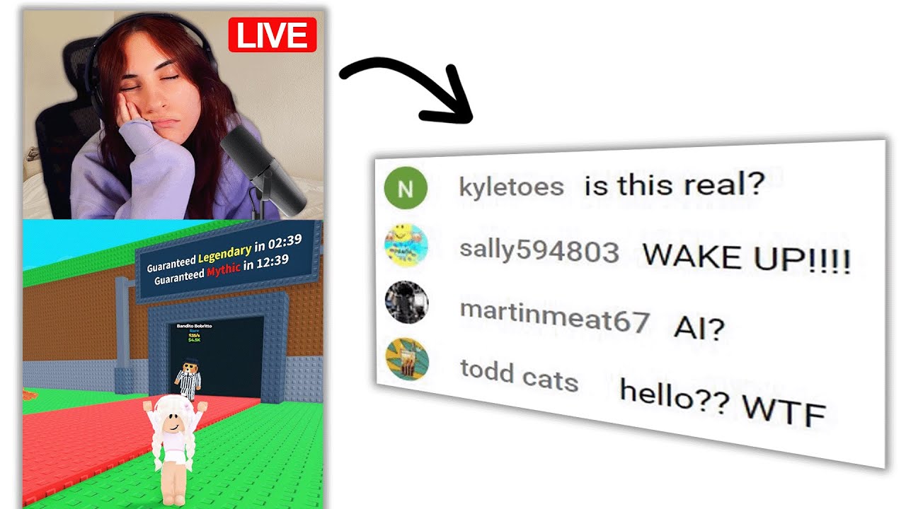 going undercover as a fake roblox livestreamer