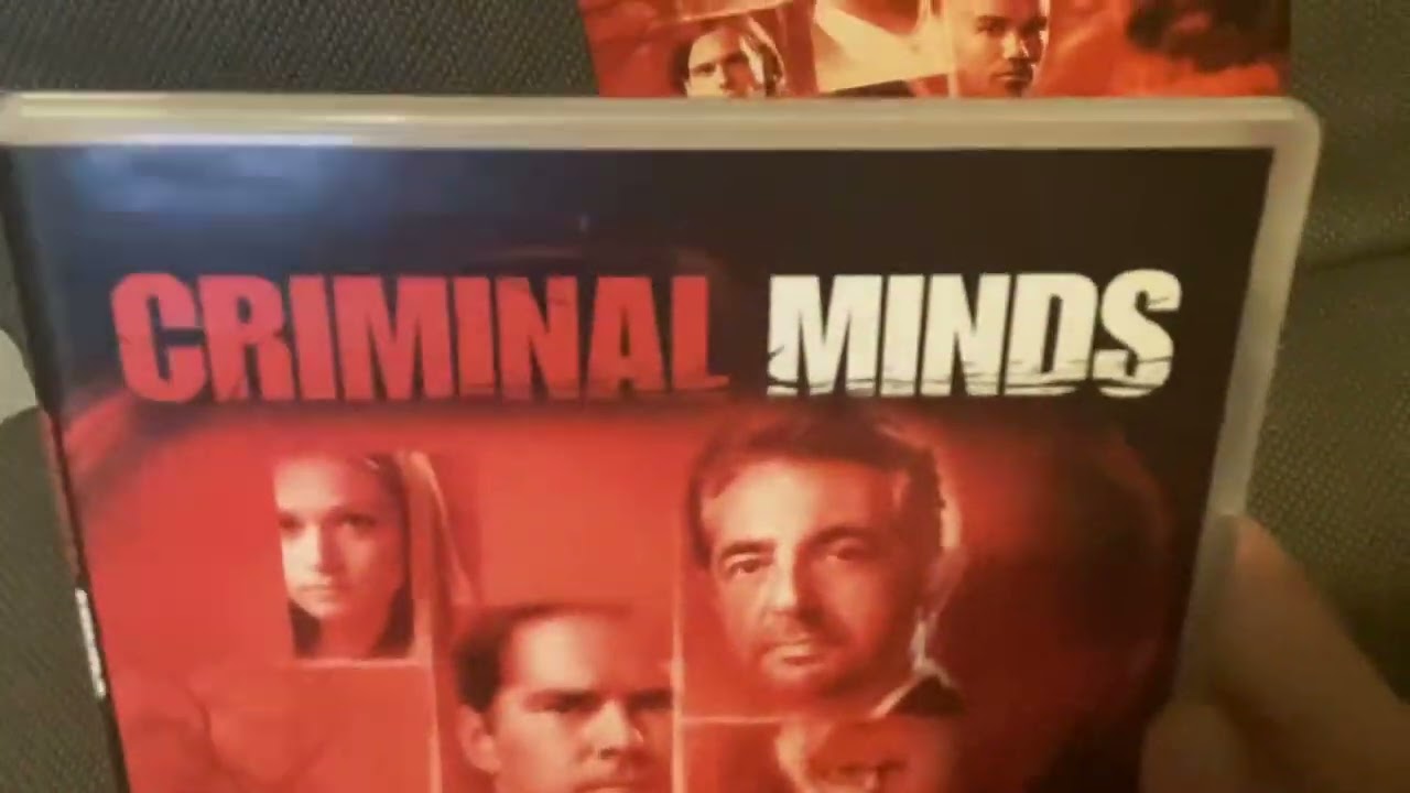 Criminal Minds Season 3 DVD Swedish retail unboxing