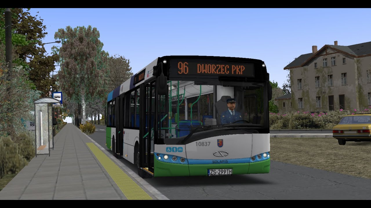OMSI 2 | Golczewo 2.0.3 SU 12 III #10837 Linia 96 Kier. Dworzec PKP